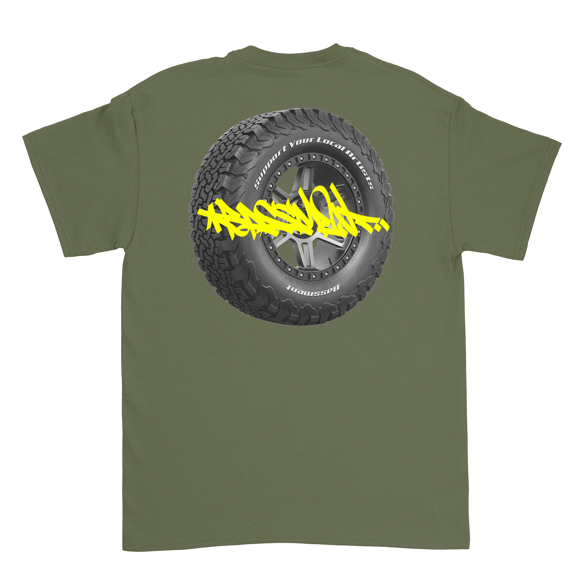 TYRE (TAGGED) Tee - Military Green