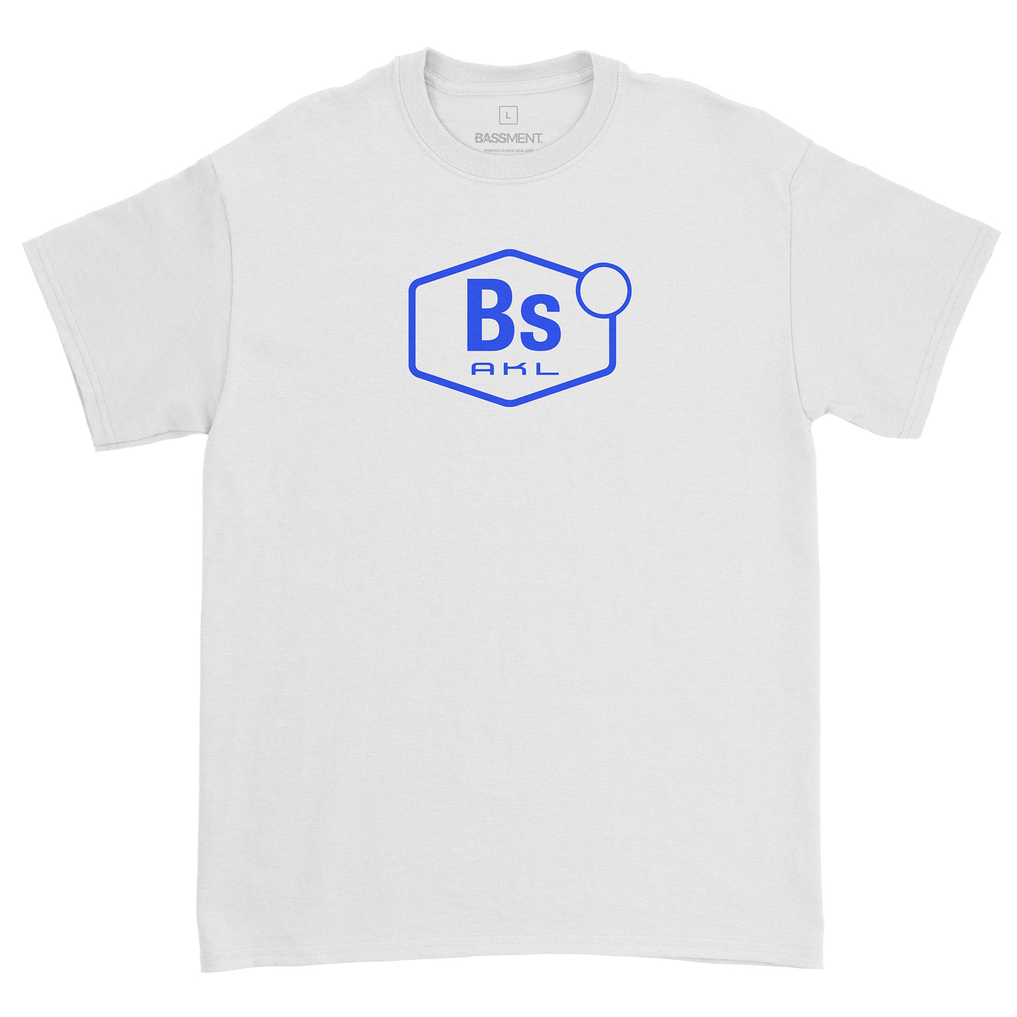 BASSMENT - BIG TUNES TEE (White)